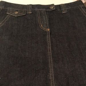 Ann Taylor denim skirt